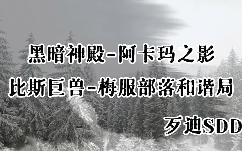 《WOW》黑暗神殿怎么打阿卡玛之影?