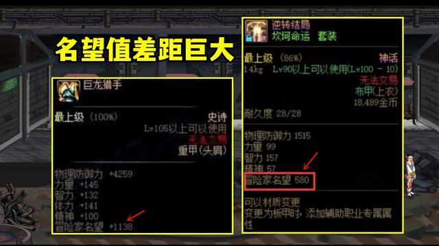 dnf装备问题。装备等级会变是怎么回事